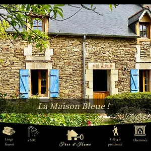 La Maison Bleue,authenticité, Nature, Simplicité, 2-5 Personnes, Sur Hébergement de vacances Moëlan-sur-Mer